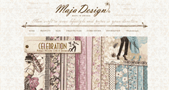 Desktop Screenshot of majadesign.nu